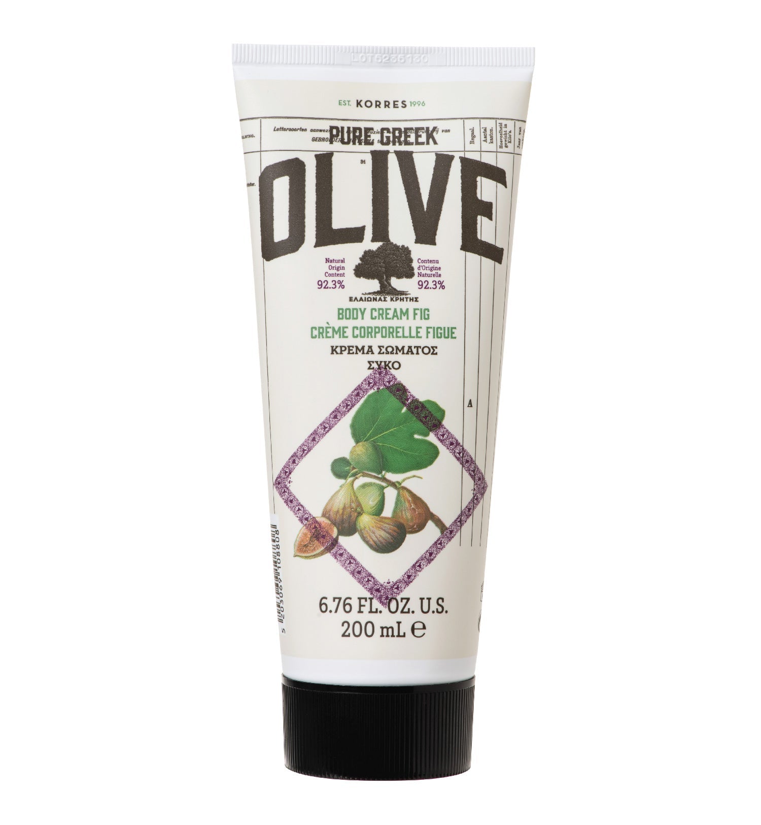 Pure Greek Olive Body Cream Fig 200ml – KORRES Global