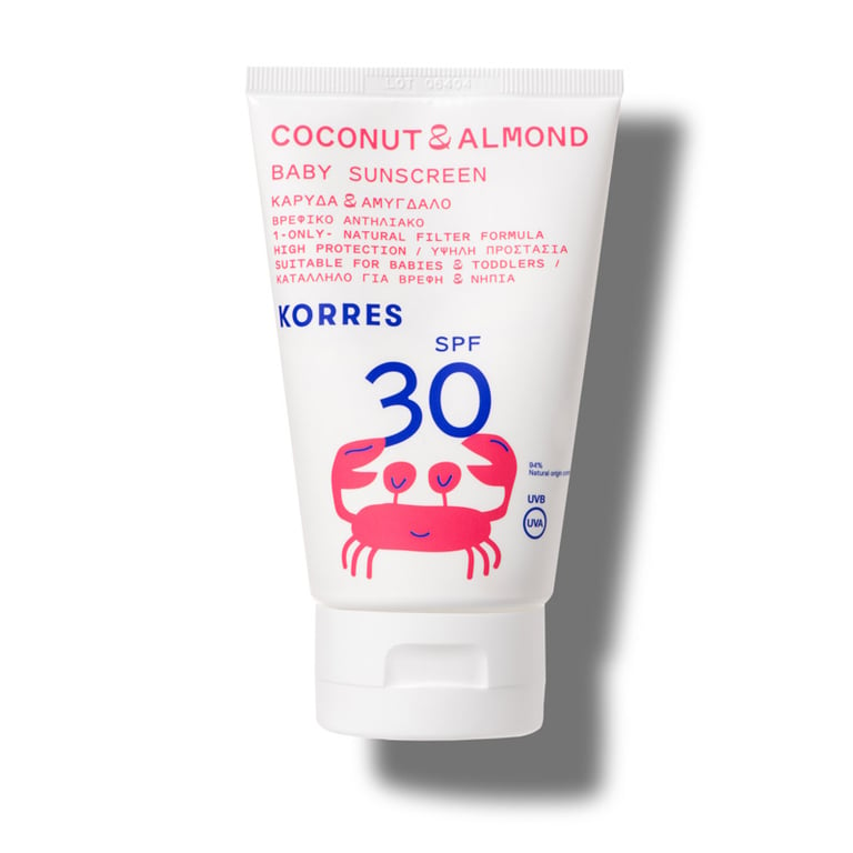 Coconut + Almond Baby Sunscreen Face + Body SPF 30