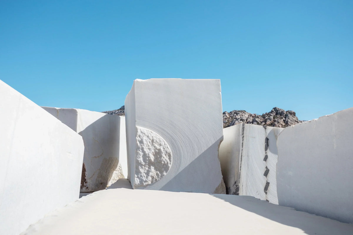 We Visited an Active Marble Quarry in Naxos