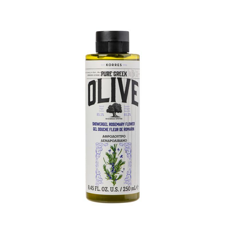 Rosemary Flower Pure Greek Olive Showergel