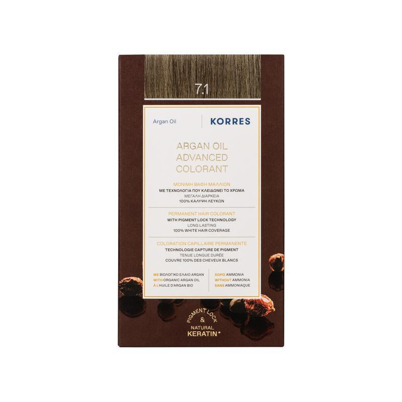 Argan Oil Advanced Colorant 7.1 Ash Blonde