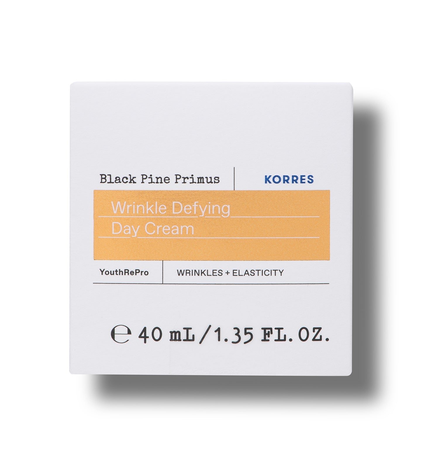 Black Pine Primus Wrinkle Defying Day Cream 40ml – KORRES Global