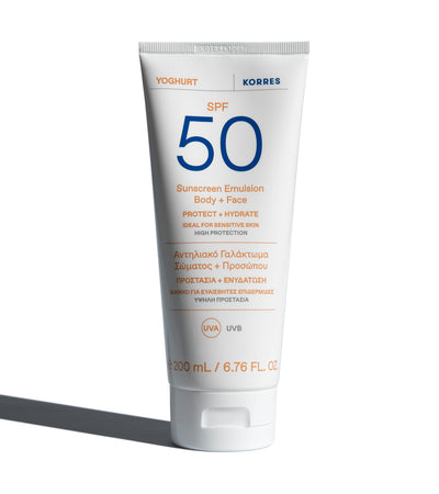 Yoghurt Sunscreen Emulsion SPF 50 Body + Face 200ml