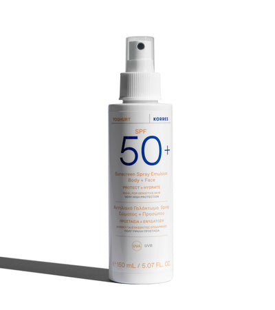 Yoghurt Sunscreen Spray Emulsion Body + Face SPF 50+