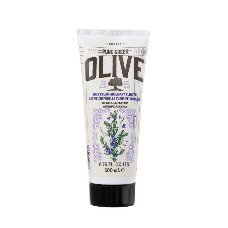Rosemary Flower Pure Greek Olive Body Cream