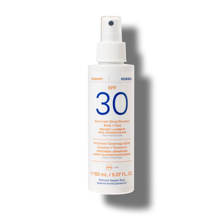 Yoghurt Sunscreen Spray Emulsion Body + Face  SPF 30