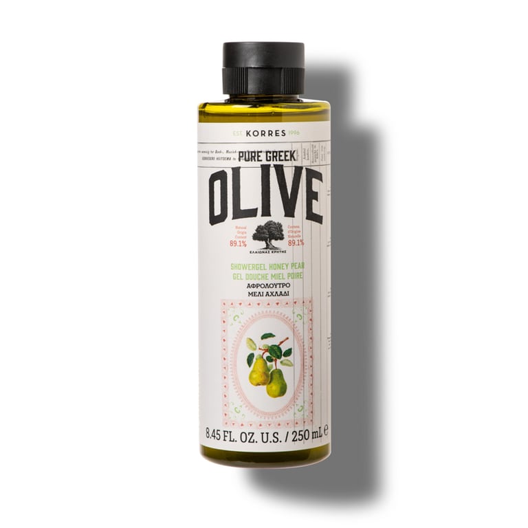 Honey Pear Pure Greek Olive Shower Gel